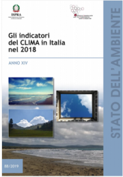 Gli indicatori del clima in Italia nel 2018