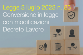 Legge 3 luglio 2023 n. 85