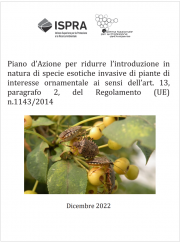 Piano d'azione riduzione specie esotiche invasive di piante ornamentali Piano d'azione riduzione specie esotiche invasive di piante ornamentali