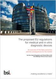The proposed EU regulations for medical and in vitro diagnostic devices
