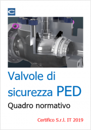 Valvole di sicurezza PED: Quadro normativo