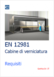 Cabine di verniciatura: EN 12981