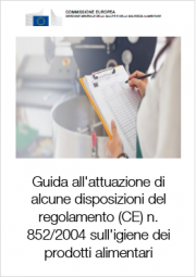 Guida attuazione regolamento (CE) n. 852/2004 Igiene prodotti alimentari 