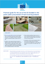 Guida pratica uso Ecolabel UE nei GPP: prodotti di rivestimento rigido Guida pratica uso Ecolabel UE nei GPP: prodotti di rivestimento rigido