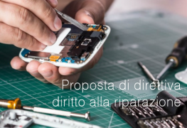 Proposta di direttiva diritto alla riparazione (R2R) Proposta di direttiva diritto alla riparazione (R2R)