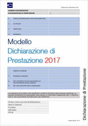 Dichiarazione di Prestazione DoP - Regolamento Prodotti da Costruzione 305/2011