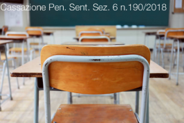 Cassazione Penale Sent. Sez. 6 Num. 190 Anno 2018 Cassazione Penale Sent. Sez. 6 Num. 190 Anno 2018