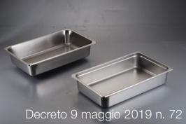 Decreto 9 maggio 2019 n. 72 