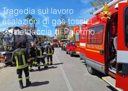 Tragedia sul lavoro per esalazioni di gas tossici a Casteldaccia di Palermo