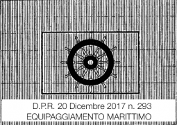 D.P.R. 20 dicembre 2017 n. 239 | Equipaggiamento marittimo D.P.R. 20 dicembre 2017 n. 239 | Equipaggiamento marittimo