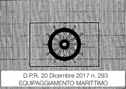 D.P.R. 20 dicembre 2017 n. 239 | Equipaggiamento marittimo