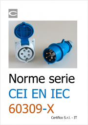 Norme della serie CEI EN IEC 60309-X