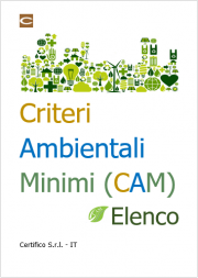 Criteri Ambientali Minimi (CAM) / Elenco