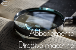 Abbonamento Direttiva macchine