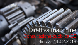 Direttiva Macchine Consultazione pubblica CE Direttiva Macchine Consultazione pubblica CE
