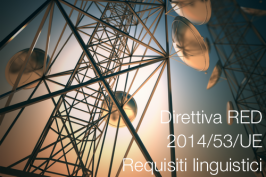 Direttiva RED: Requisiti linguistici