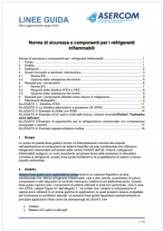 Norme di sicurezza e componenti per i refrigeranti infiammabili