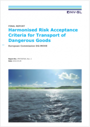 Harmonised Risk Criteria Transport Dangerous Goods 