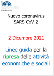 Linee guida Regioni e PA per la riapertura delle attività | 02.12.2021