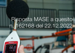 Risposta MASE a quesito n. 162168 del 22 dicembre 2022