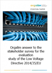 Evaluation study Low Voltage Directive 2014/35/EU | Orgalime