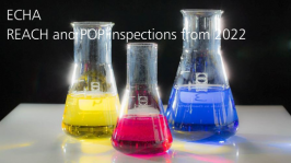 ECHA: REACH and POP inspections from 2022 ECHA: REACH and POP inspections from 2022