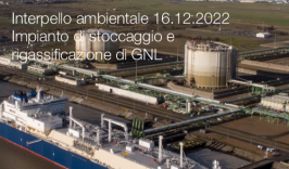 Interpello ambientale 16.12.2022 - Impianto di stoccaggio e rigassificazione di GNL
