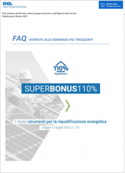 FAQ Superbonus 110% - ENEA Ottobre 2020
