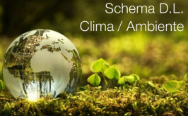 Bozza D.L. Clima / Ambiente Bozza D.L. Clima / Ambiente