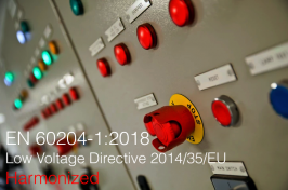 EN 60204-1:2018: Armonizzata Direttiva 2014/35/UE 