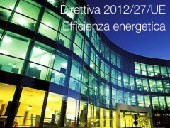 Direttiva 2012/27/UE Direttiva 2012/27/UE
