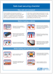 Safe Loading and Cargo Securing Checklist