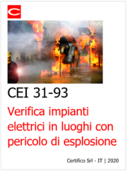 CEI 31-93 | Verifica impianti elettrici ATEX ante 30 Giugno 2003