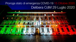 Delibera del CdM 29 Luglio 2020