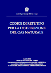 Codice di Rete per il servizio di distribuzione gas - CRDG