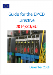 Guide for the EMCD | Directive 2014/30/EU - December 2018 Guide for the EMCD | Directive 2014/30/EU - December 2018