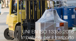 UNI EN ISO 13355:2016 | Imballaggi per il trasporto