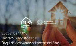 Decreto 6 agosto 2020 | Requisiti asseverazioni detrazioni fiscali Ecobonus