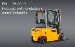 EN 1175:2020 | Requisiti elettrici/elettronici carrelli industriali