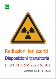 Radiazioni ionizzanti | Disposizioni transitorie D.lgs 101/2020
