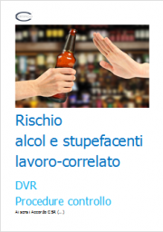 Rischio alcol e stupefacenti: DVR e Procedura controllo