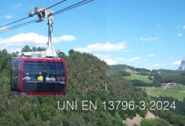 UNI EN 13796-3:2024 - Requisiti di sicurezza per gli impianti a fune UNI EN 13796-3:2024 - Requisiti di sicurezza per gli impianti a fune