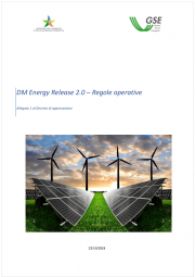 DD n. 11 del 30 ottobre 2024 / DM Energy Release 2.0 - Regole operative DD n. 11 del 30 ottobre 2024 / DM Energy Release 2.0 - Regole operative