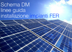 Schema DM linee guida installazione di impianti FER