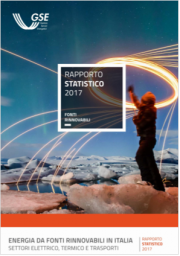 Rapporto statistico FER 2017 | GSE Rapporto statistico FER 2017 | GSE