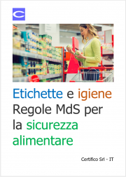 Etichette e igiene - Regole MdS per la sicurezza alimentare