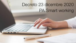 Decreto 23 dicembre 2020 | PA Smart working Decreto 23 dicembre 2020 | PA Smart working