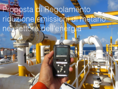 Proposta di Regolamento riduzione emissioni di metano nel settore dell'energia