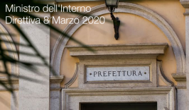 Direttiva 8 Marzo 2020 Ministro dell'Interno