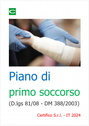 Piano di primo soccorso